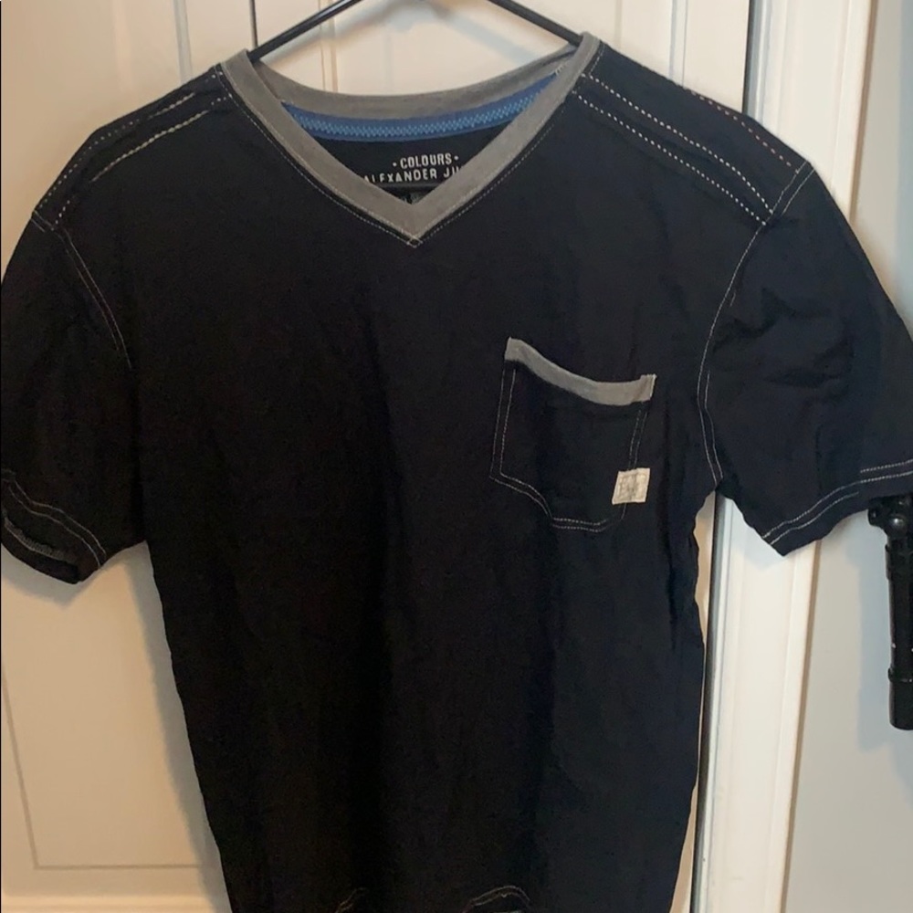 Alexander Julian V Neck T Shirt